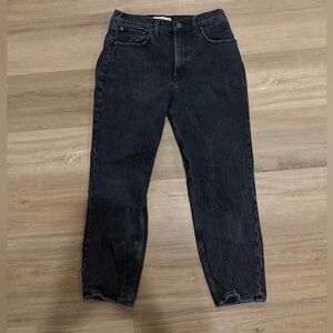 Abercrombie & Fitch Women's High Rise Jeans - Black